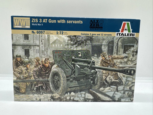 Italeri 6097 zis at gun - zis,