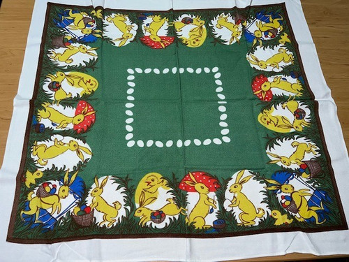 Antik ddr ostertischdecke vif - antik,