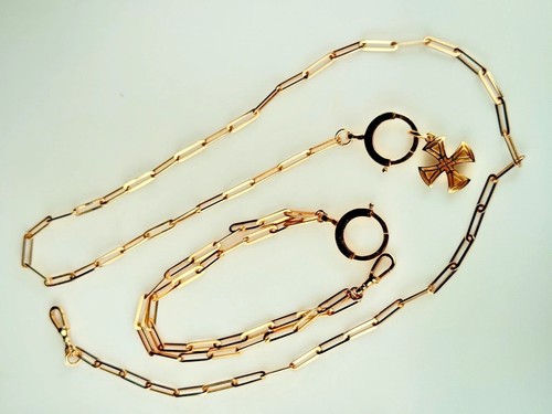 Roségold halskette armband - halskette,
