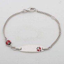 Kinder Gravur Panzerarmband