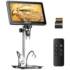 TOMLOV DM9 Max 10,1" HD IPS HDMI Digitalmikroskop Ausgezeichneter 5X-1500X Zoom