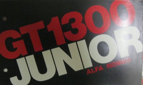 Alfa romeo 1300 gt junior - alfa,