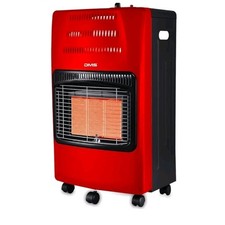Gasheizofen DMS 4200W Heizgerät Gasheizer Heizstrahler Infrarot Rot 