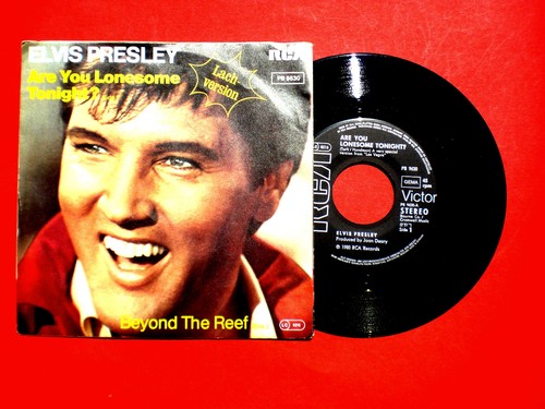 Single schallplatte elvis - -,