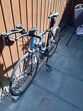 rennrad gebraucht rahmen 21,5 Zoll von Fuji farbe blau schwarz