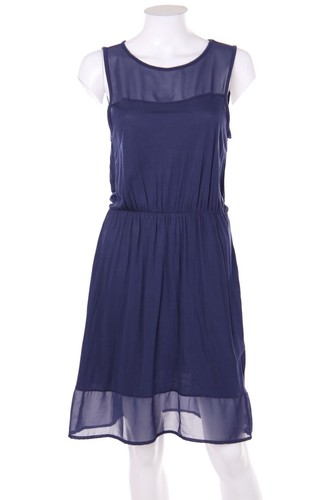 Dress chiffon s cobalt - chiffon,