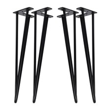 4x Hairpin Legs Tischkufen