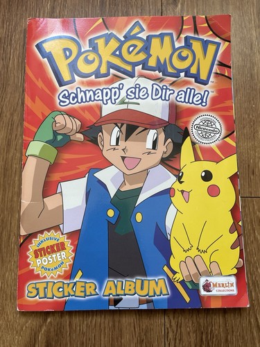 Pokemon sticker album merlin - sticker,