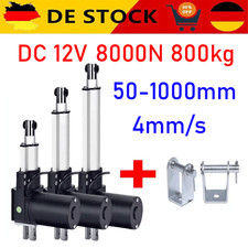 12V 8000N Elektrischer Linearantrieb Linearmotor 100mm 300mm 500mm 1000mm Fast