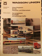 Waggon Union Berlin, Palette Fahrzeugprogramm Personen- und Güterverkehr, RAR !!
