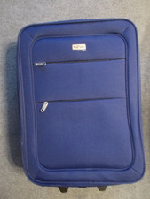 Trolley - Dkl.blauer Stoff - Marke Nowi - Höhe : 49 cm - Versandkostenfrei