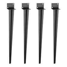 2-8x Bodenhülse Pfostenträger für Holzpfosten Einschlagbodenhülse Holzpfahl