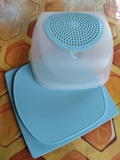 Käseglocke von Tupperware, quadratisch 20x20 cm