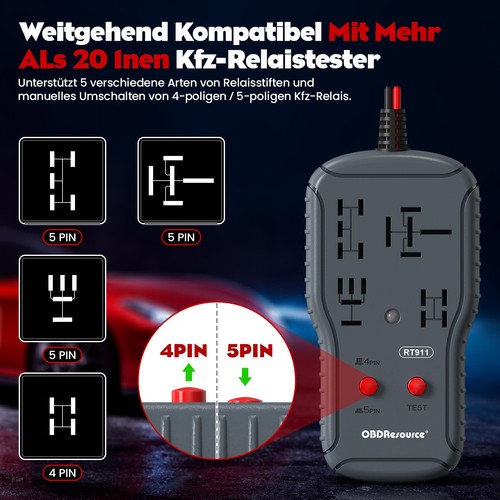 12v 24v kfz relaistester - 24v,
