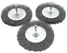 3x Drahtbürste