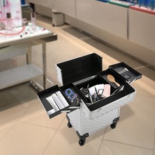 Professioneller Schminkkoffer Trolley-Aufbewahrungskoffer Rollen Kosmetikkoffer