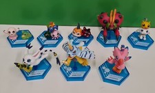 MegaHouse Digimon Adventure DigiColle! 8 Figuren KOMPLETT Data 2 Data2 Tailmon