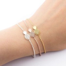 Edelstahl damen armband - damen, ananas