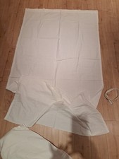 Ikea Ritva Gardinen-Set, Cremeweiß, wie Neu, 147cm x 296cm