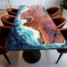 ocean blue Epoxy Resin