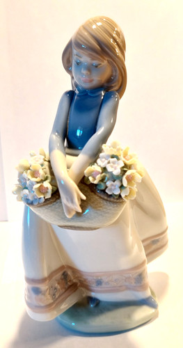 Lladro figure may flower - flower, #5467