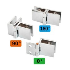 2 St Bad Dusche Glas T??r Scharniere Schrank Schrank Hardware Klemmscharnier