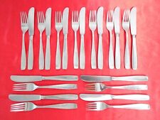 Nestlé Kantinenbesteck 11 x Gabel und Messer WMF Berlin