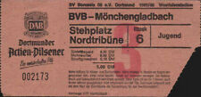 3041 Ticket BL 85/86 Borussia Dortmund - Borussia Mönchengladbach, 01.11.1985