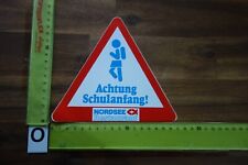 Alter Aufkleber Restaurant Imbiss Grill NORDSEE (OA)