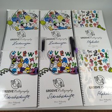 Calligraphy Groove Set – Übungsbuch & Stifte, OVP
