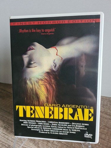Dvd tenebrae dario - tenebrae,