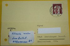 Postkarte DBP MI: 638