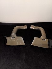 Original Audi Q7 Endrohrblende Blende Auspuff Rechts + Links Verchromt Chrom