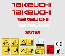 Takeuchi Tb210R Mini Bagger