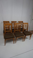 6er satz biedermeier - satz, stühle