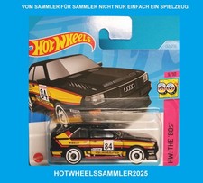 HOT WHEELS "1984 AUDI SPORT QUATTRO" FARBE SCHWARZ HW THE ´80 OVP UNGEÖFFNET!