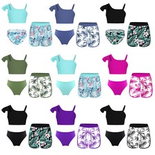 DE Mädchen Badeanzug Set