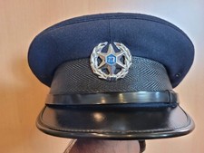 POLIZEI ISRAEL NATIONAL POLICE MÜTZE VISOR CAP - GRÖSSE 7 INCHES