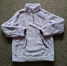 ☃️Kuschliger Damen-Fellpullover/Gr. M - lila - NEUWARE