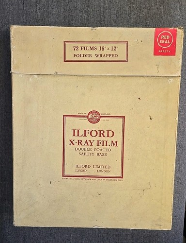 Vintage ilford röntgenfilm - vintage,