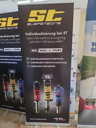 Roll banner mit druck - roll,