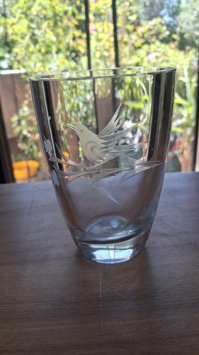 Schwedische kristallvase von - kristallvase,