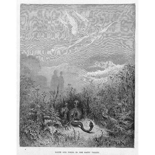 Dante und jungfrau - jungfrau, im