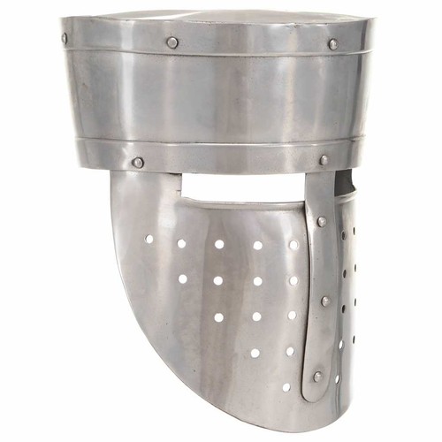 Mittelalterlicher ritterhelm - mittelalterlicher,