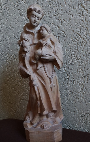 Holzfigur heiligenfigur - holzfigur,