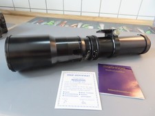 Teleobjektiv 500mm f/1:8 Maginon Serie G MC Supertele M42 Bajonett Top Zustand