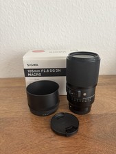 Gepflegtes Sigma DG DN Macro Art 105mm f2.8 in OVP (Sony E-Mount)