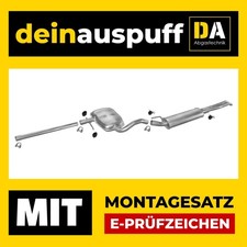 Auspuffanlage für VW Vento 1.9 TDI Auspuff E183