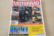 4) Motorrad 05/2002 - Triumph Bonneville America  - Wirklich gut? Suzuki GSX-R