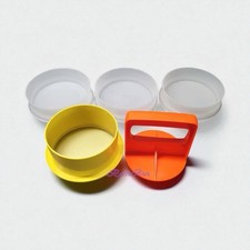 Tupperware Patty Presse mit Frische-Deckel – Hamburger Former, Burgerpresse,